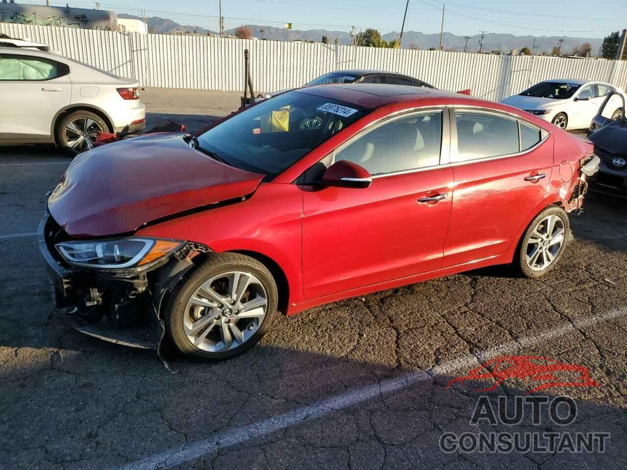 HYUNDAI ELANTRA 2017 - KMHD84LFXHU210901