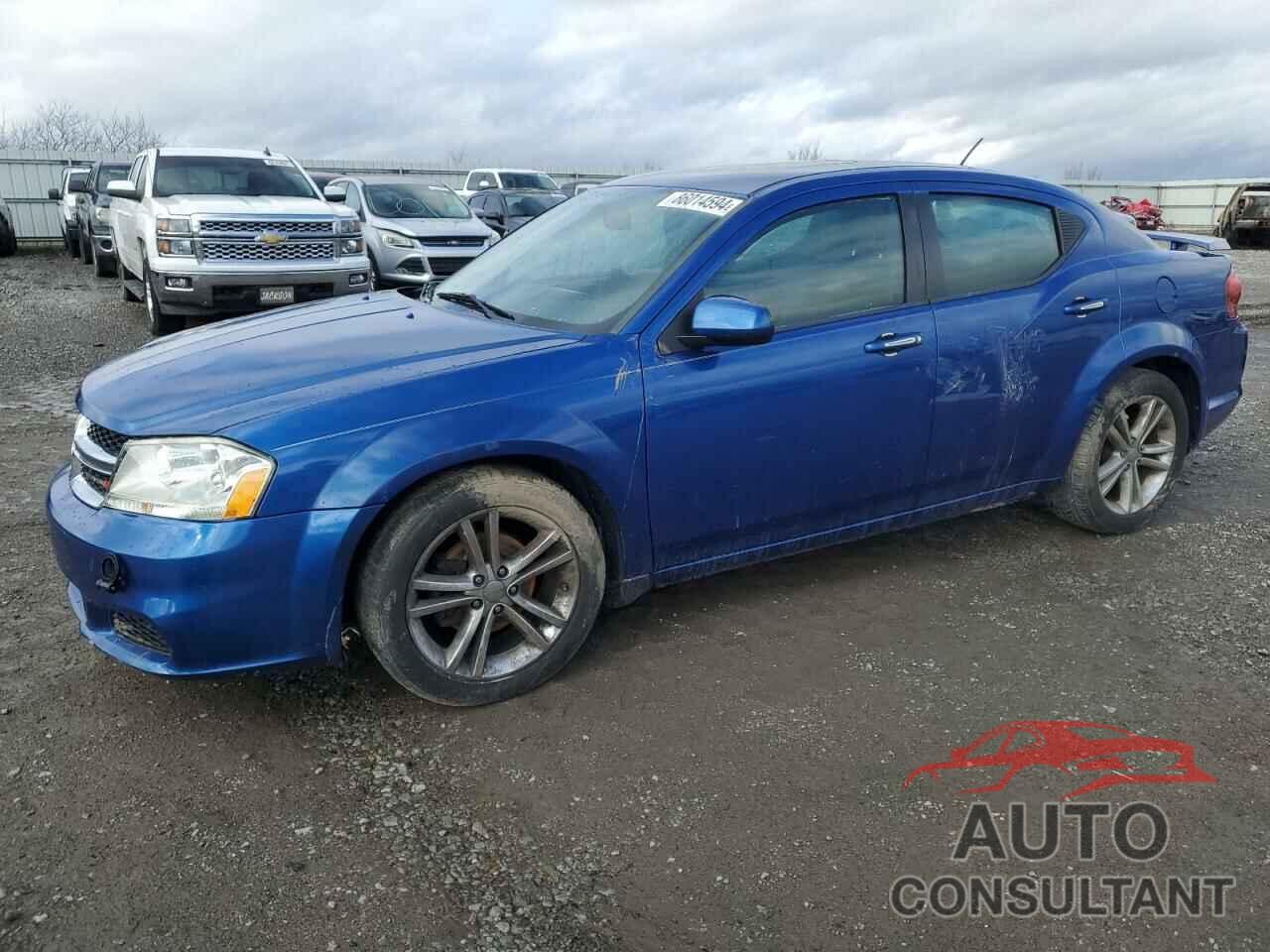 DODGE AVENGER 2012 - 1C3CDZCBXCN290861