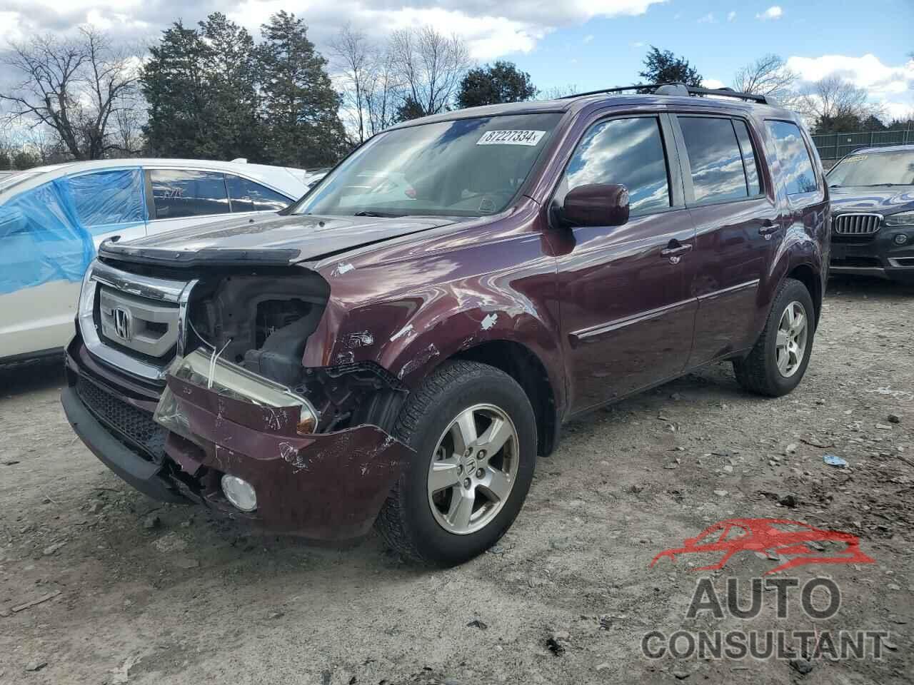 HONDA PILOT 2011 - 5FNYF4H50BB098573