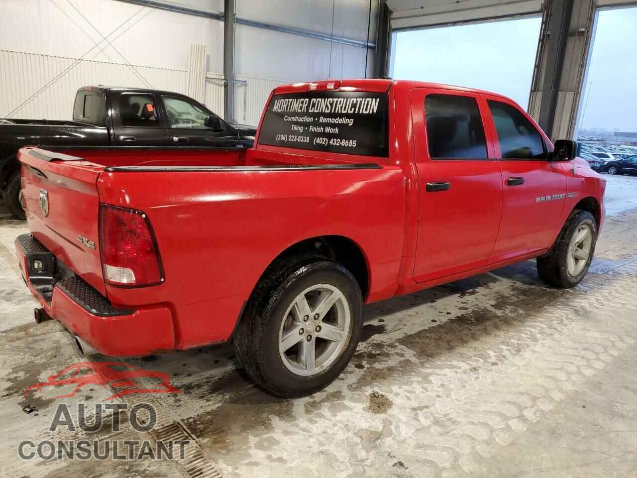 DODGE RAM 1500 2012 - 1C6RD7KT3CS168324