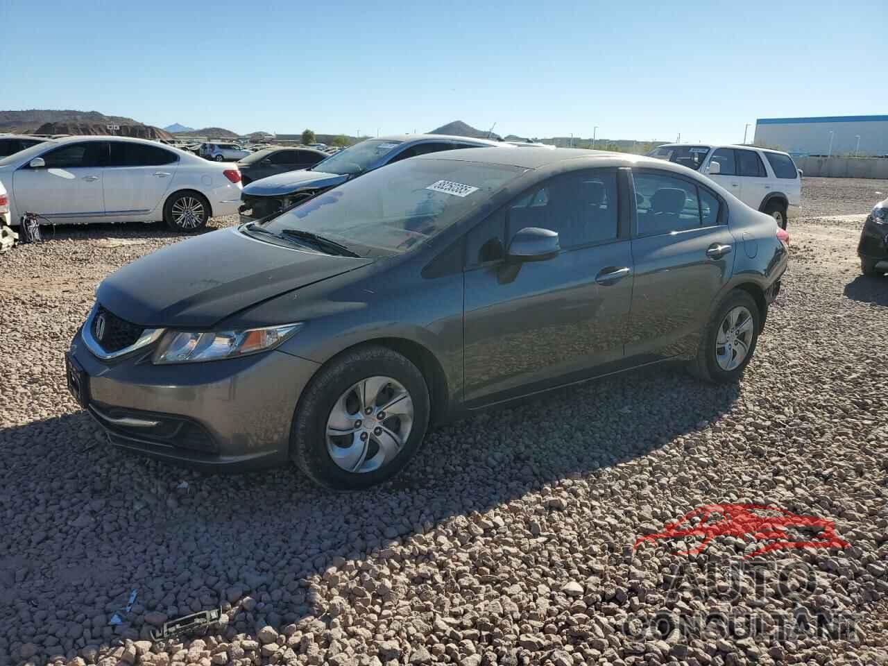 HONDA CIVIC 2013 - 2HGFB2F56DH545464