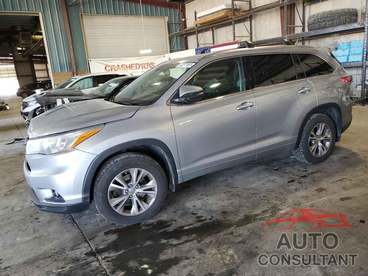 TOYOTA HIGHLANDER 2015 - 5TDJKRFH0FS115588