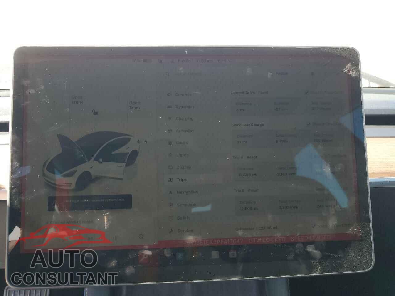 TESLA MODEL 3 2023 - 5YJ3E1EA5PF417647