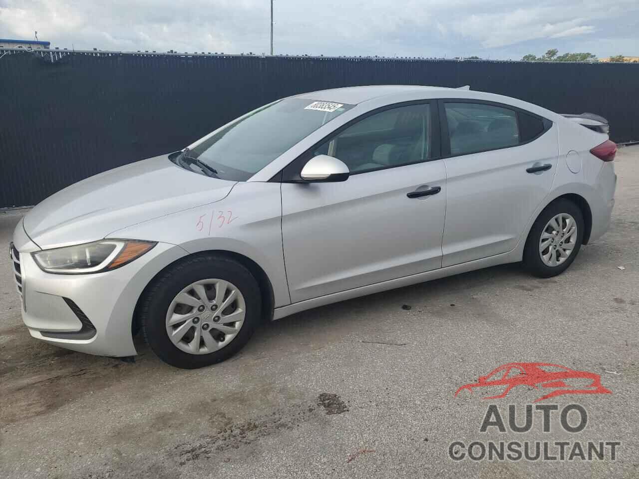 HYUNDAI ELANTRA 2017 - KMHD74LF2HU071088