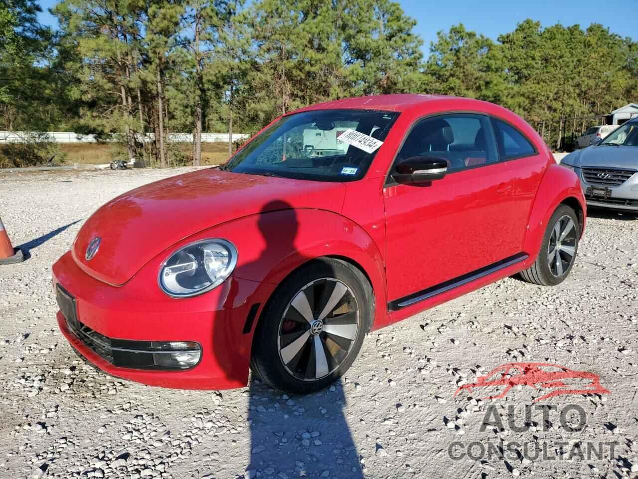 VOLKSWAGEN BEETLE 2012 - 3VWVA7AT8CM638645