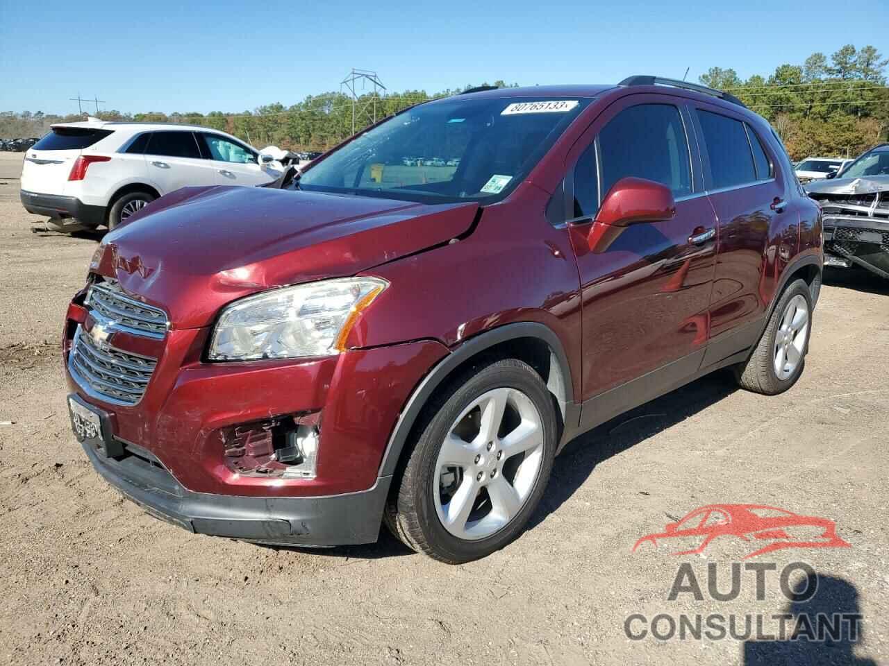 CHEVROLET TRAX 2016 - 3GNCJMSB0GL229010