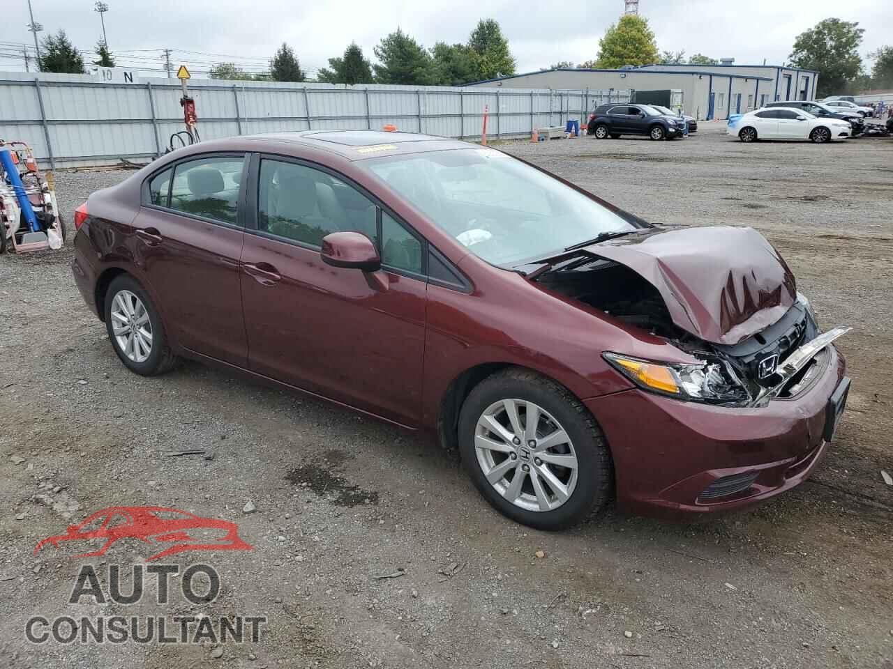 HONDA CIVIC 2012 - 19XFB2F82CE362128
