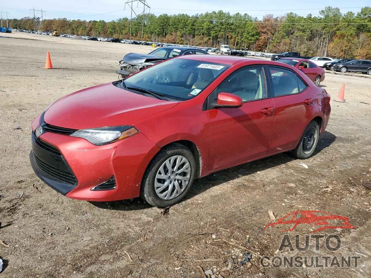 TOYOTA COROLLA 2017 - 2T1BURHEXHC813414