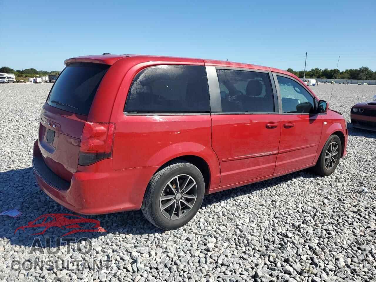 DODGE CARAVAN 2014 - 2C4RDGBG1ER458271