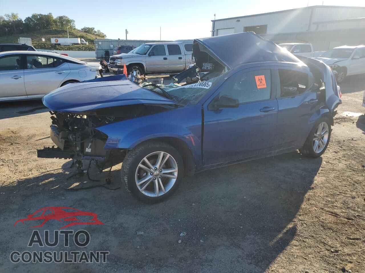 DODGE AVENGER 2013 - 1C3CDZAG9DN770731
