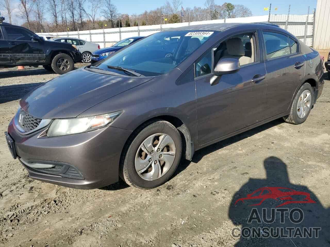 HONDA CIVIC 2013 - 2HGFB2F5XDH602913