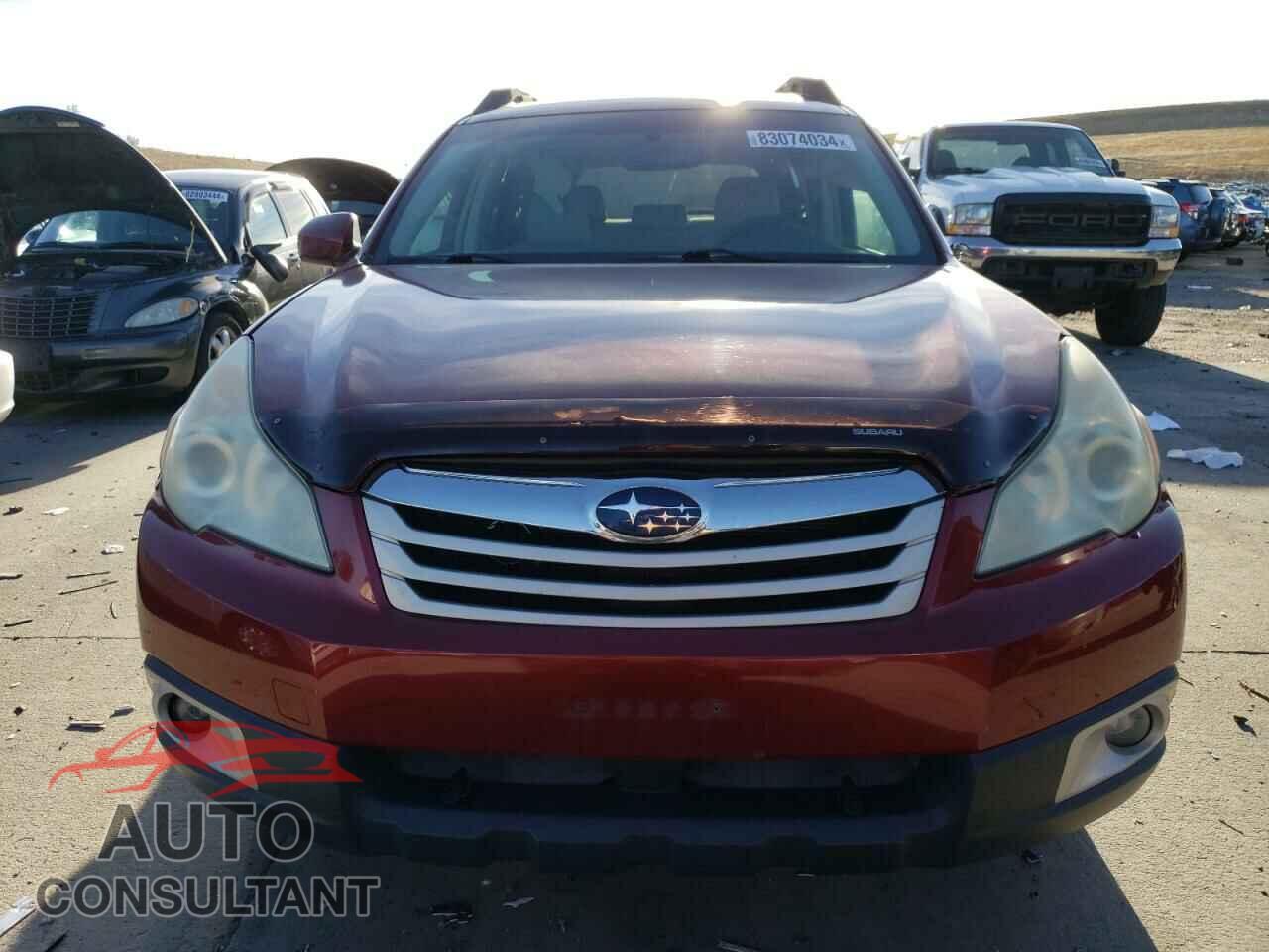 SUBARU OUTBACK 2011 - 4S4BRDHC6B2343449