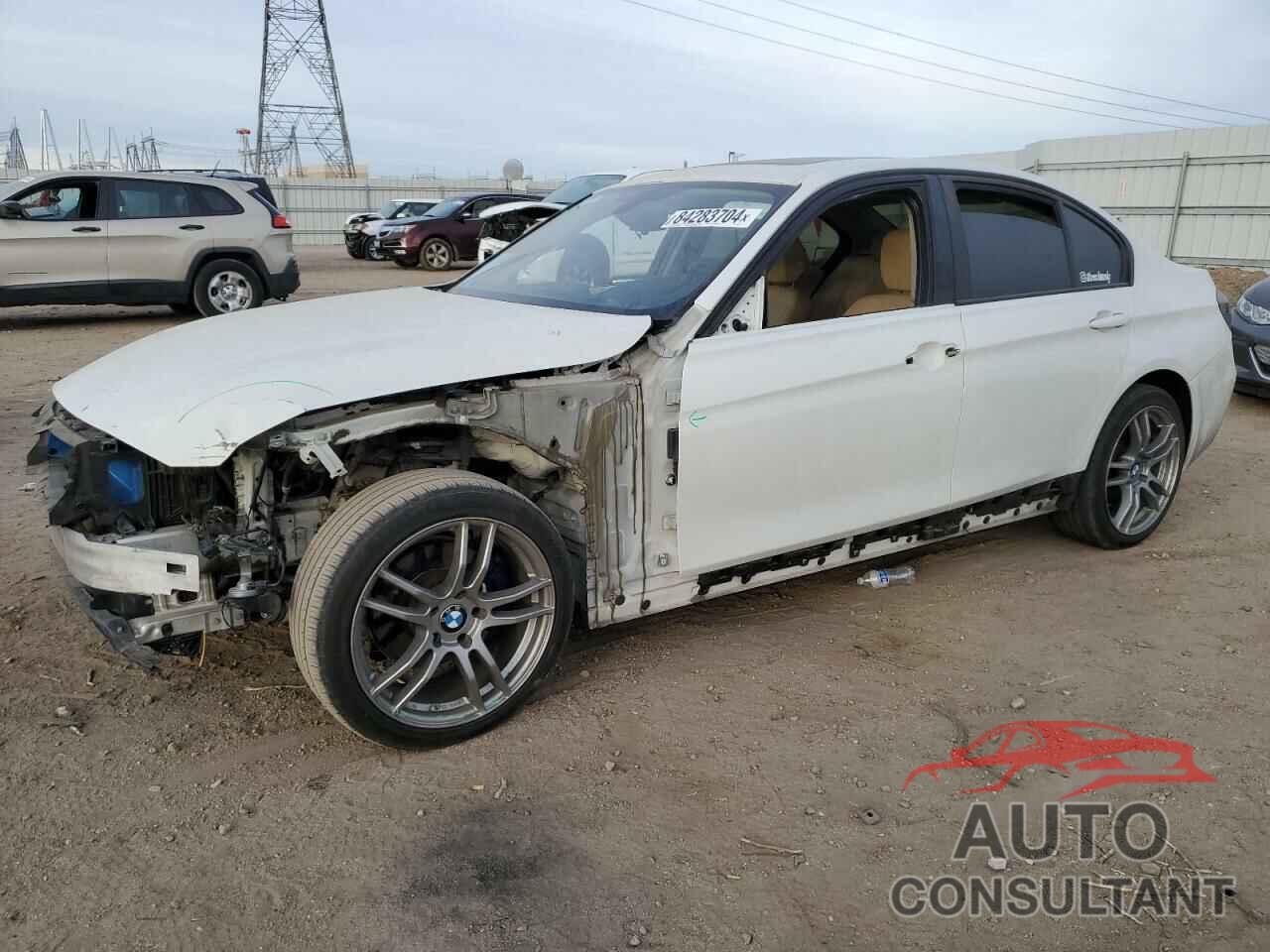 BMW 3 SERIES 2013 - WBA3C1C59DF436461