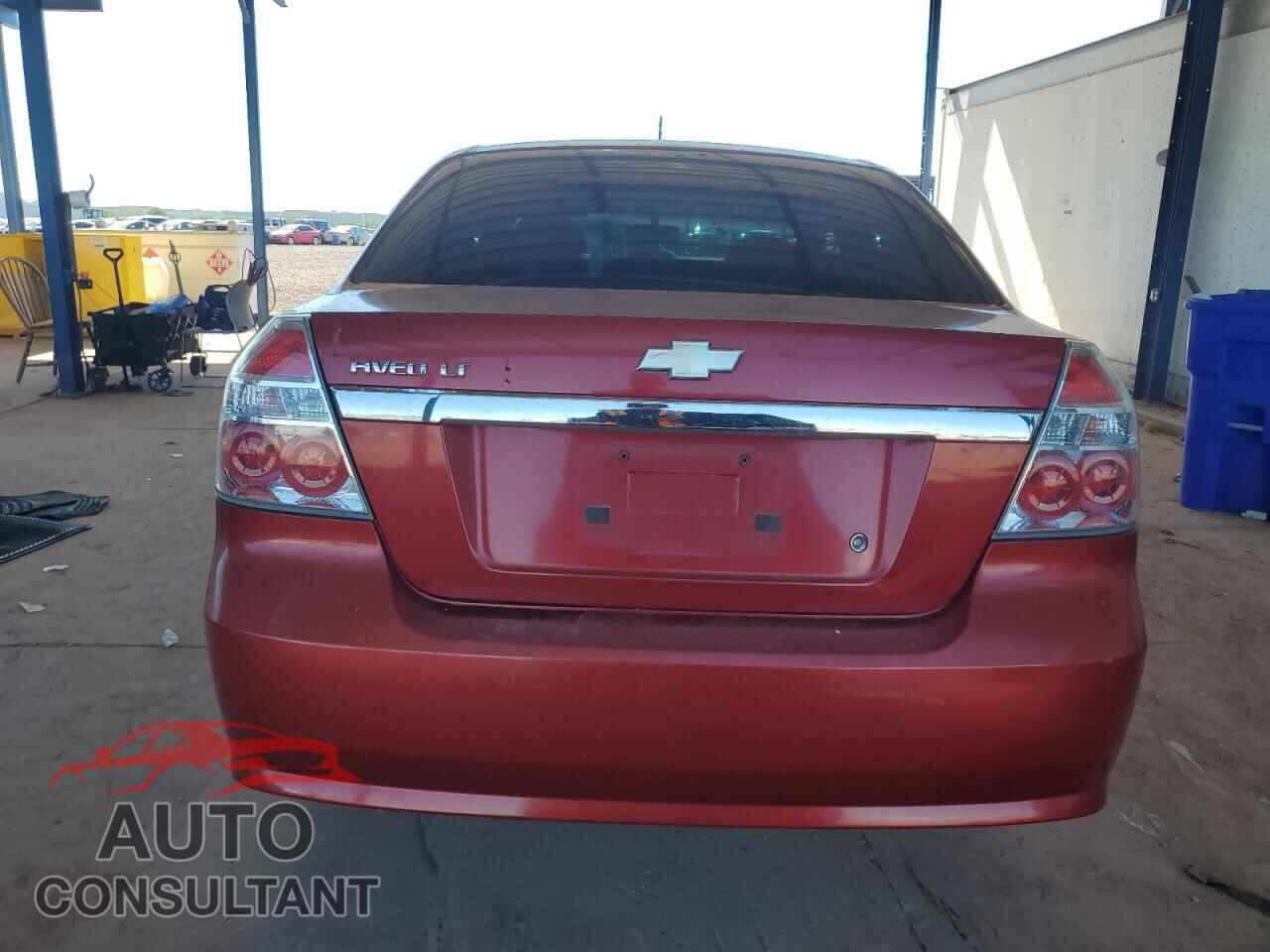 CHEVROLET AVEO 2009 - KL1TD56E79B614912