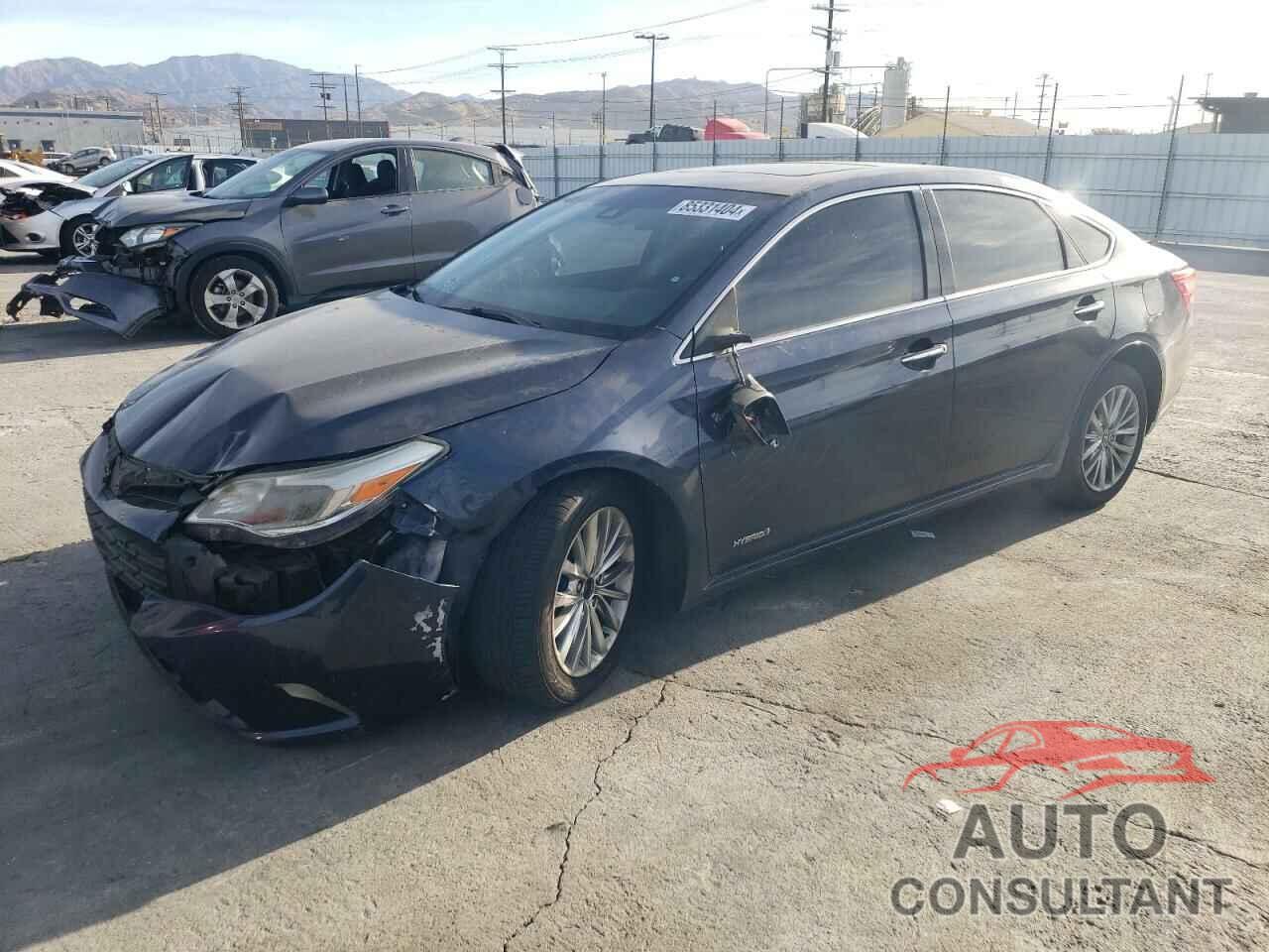 TOYOTA AVALON 2016 - 4T1BD1EBXGU051159