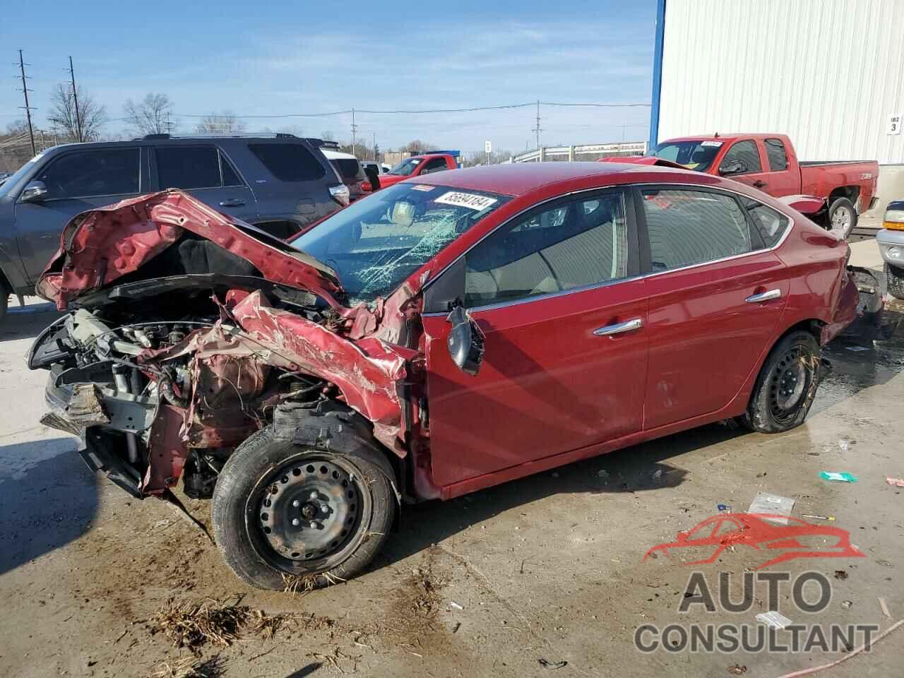 NISSAN SENTRA 2014 - 3N1AB7AP6EL612400