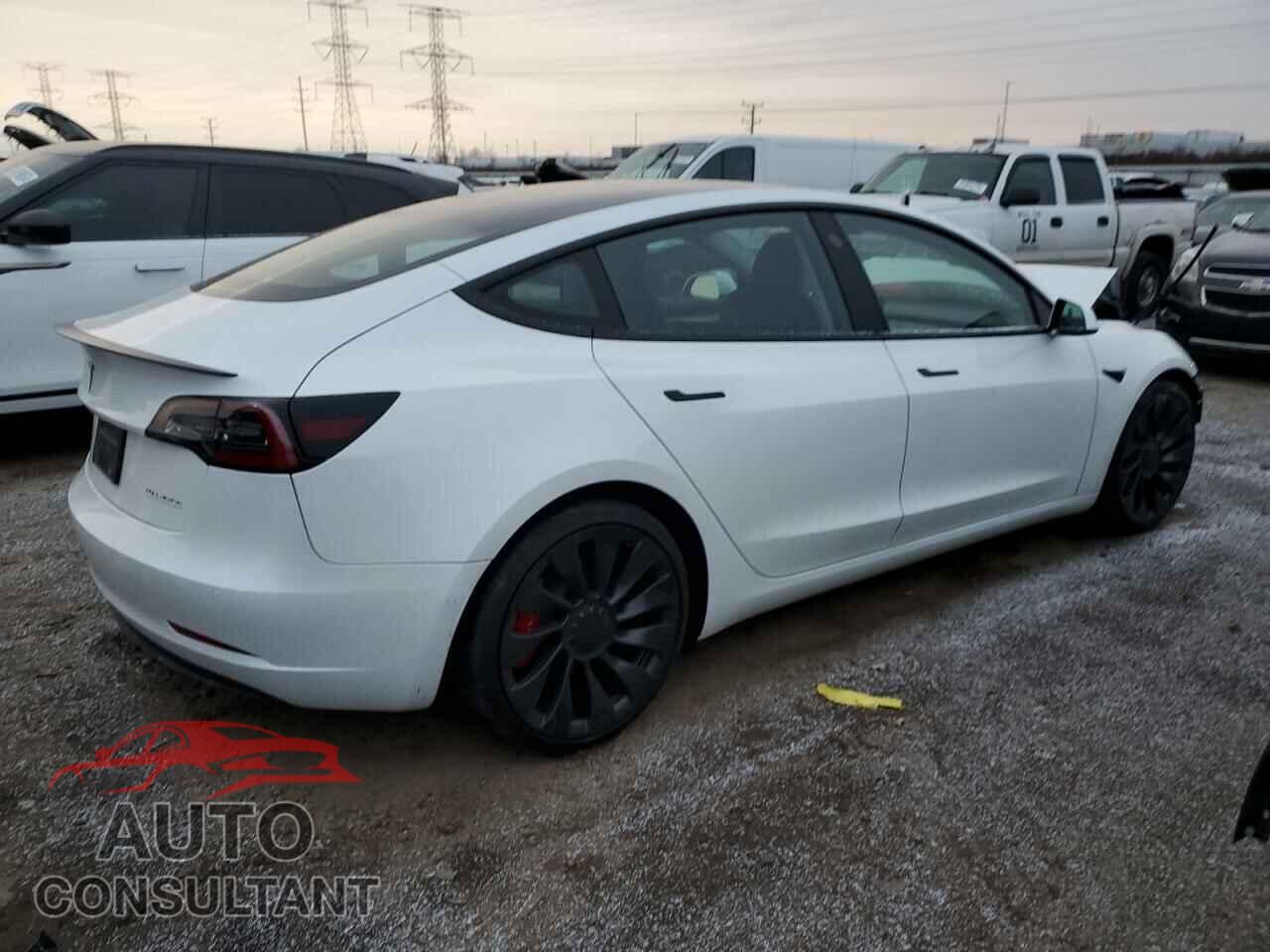 TESLA MODEL 3 2022 - 5YJ3E1EC2NF343103