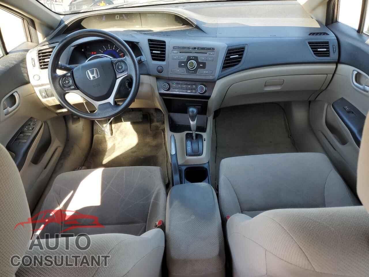 HONDA CIVIC 2012 - 19XFB2F53CE356330