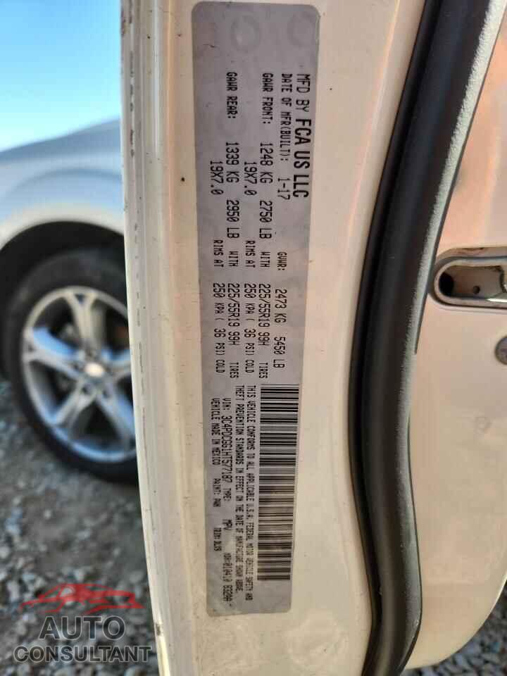 DODGE JOURNEY 2017 - 3C4PDCGG1HT577187