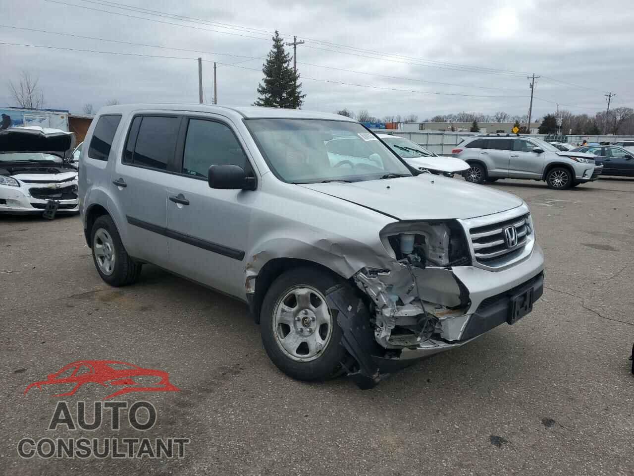 HONDA PILOT 2012 - 5FNYF4H24CB034933