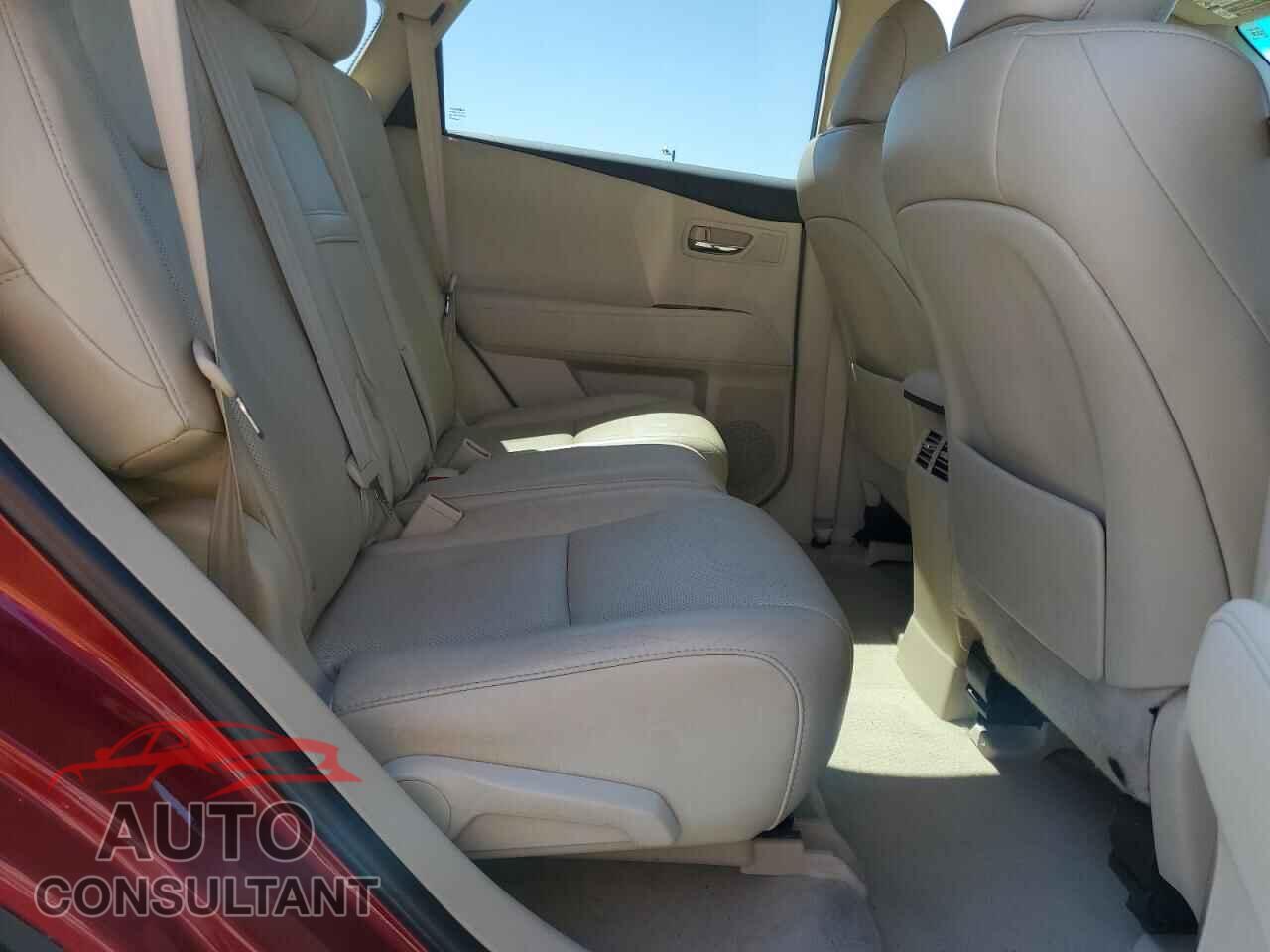 LEXUS RX350 2012 - 2T2BK1BA9CC121453