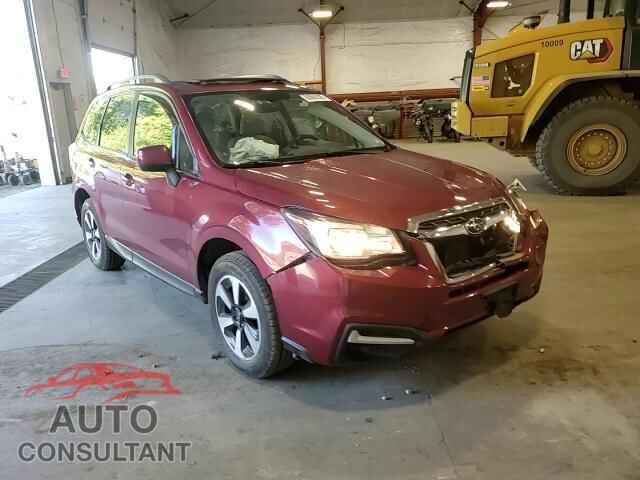 SUBARU FORESTER 2018 - JF2SJAEC4JH476304