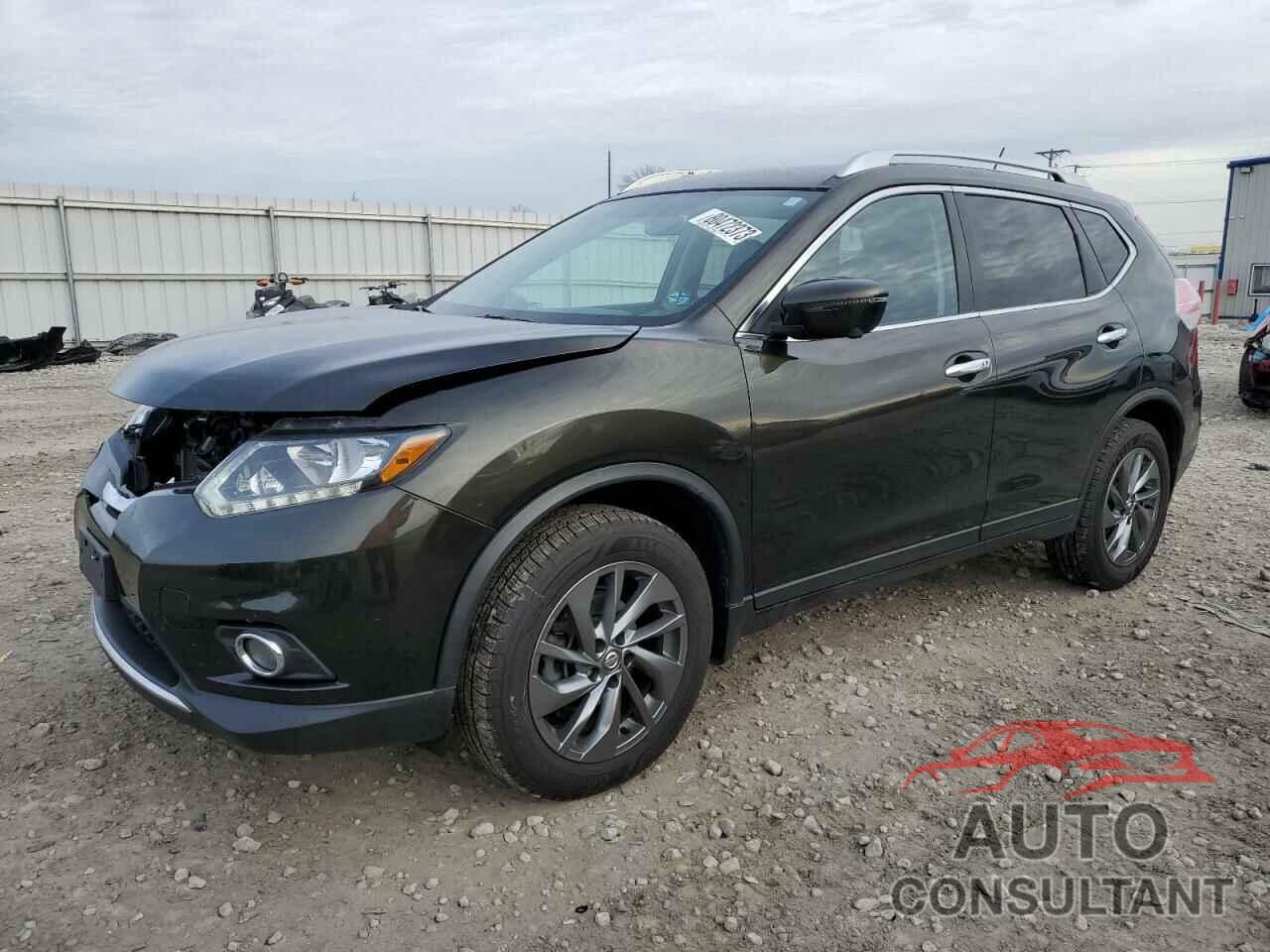 NISSAN ROGUE 2016 - KNMAT2MVXGP688233