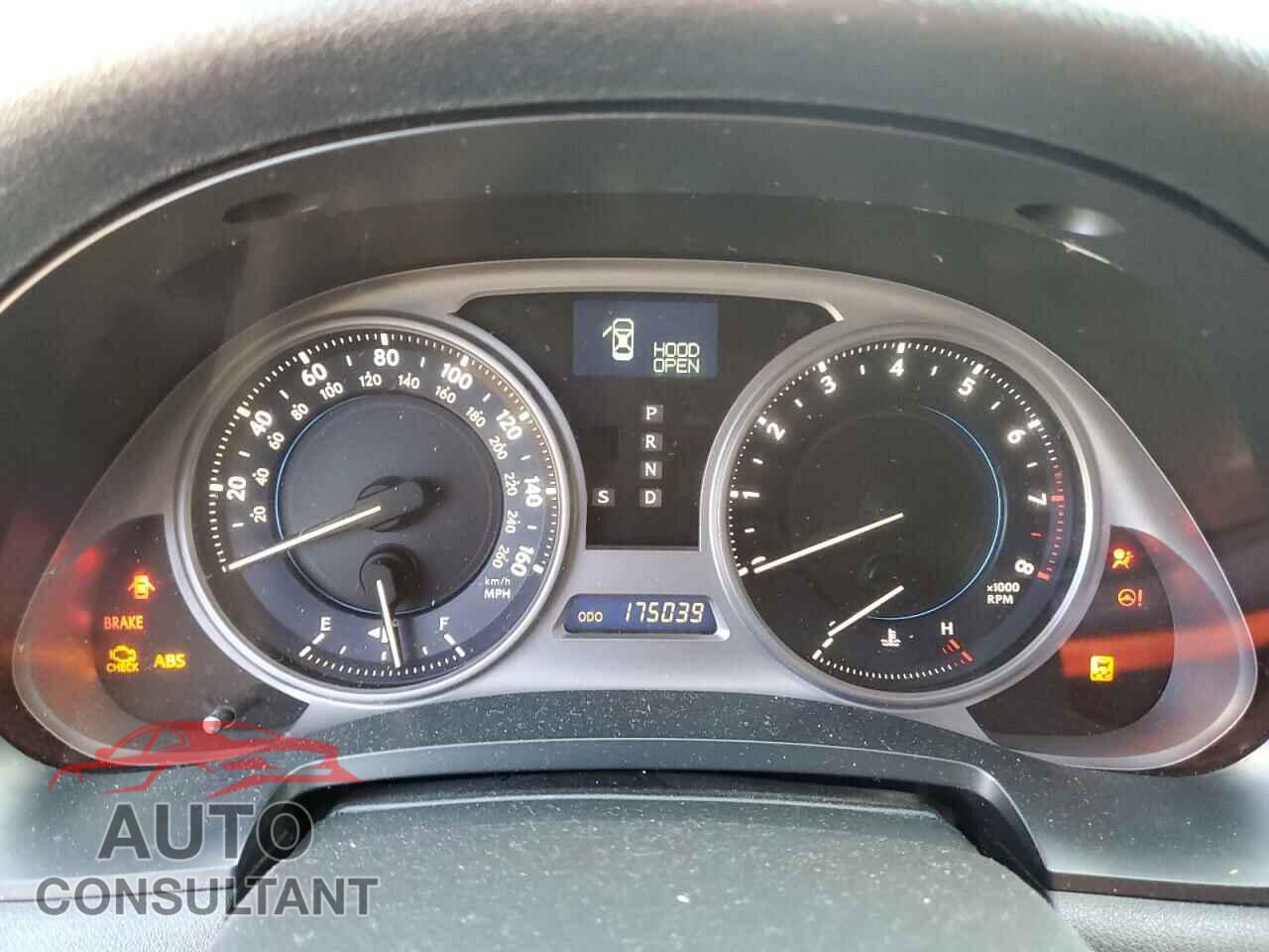 LEXUS IS 2010 - JTHBE5C26A5024598