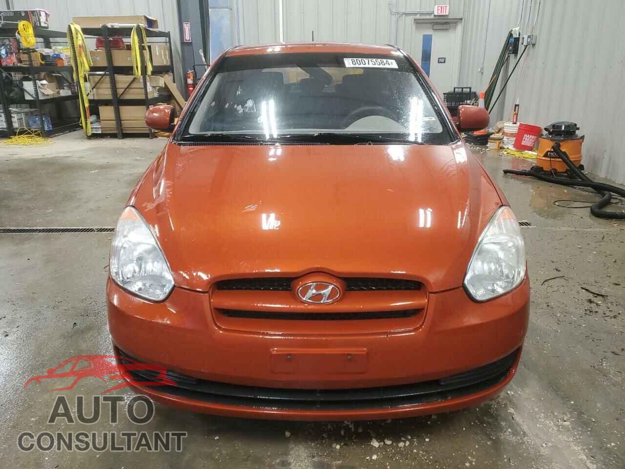 HYUNDAI ACCENT 2010 - KMHCM3AC8AU178742