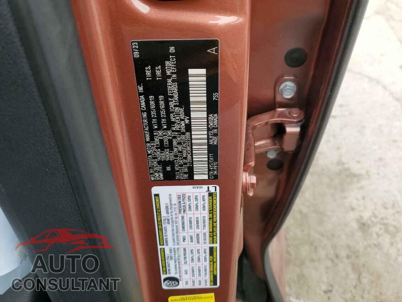 LEXUS RX 350H BA 2024 - 2T2BBMCA9RC023998
