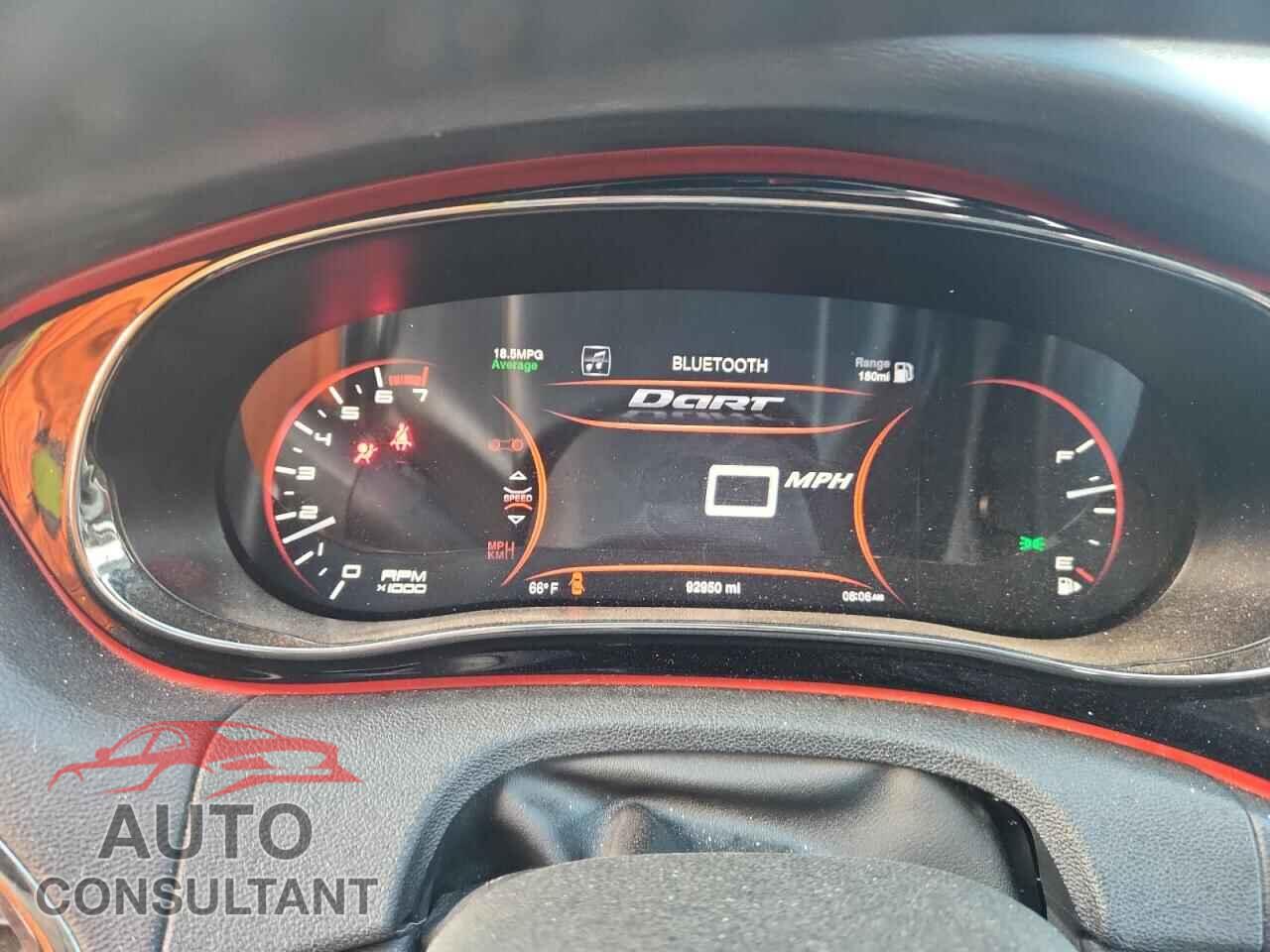 DODGE DART 2015 - 1C3CDFEB6FD253120