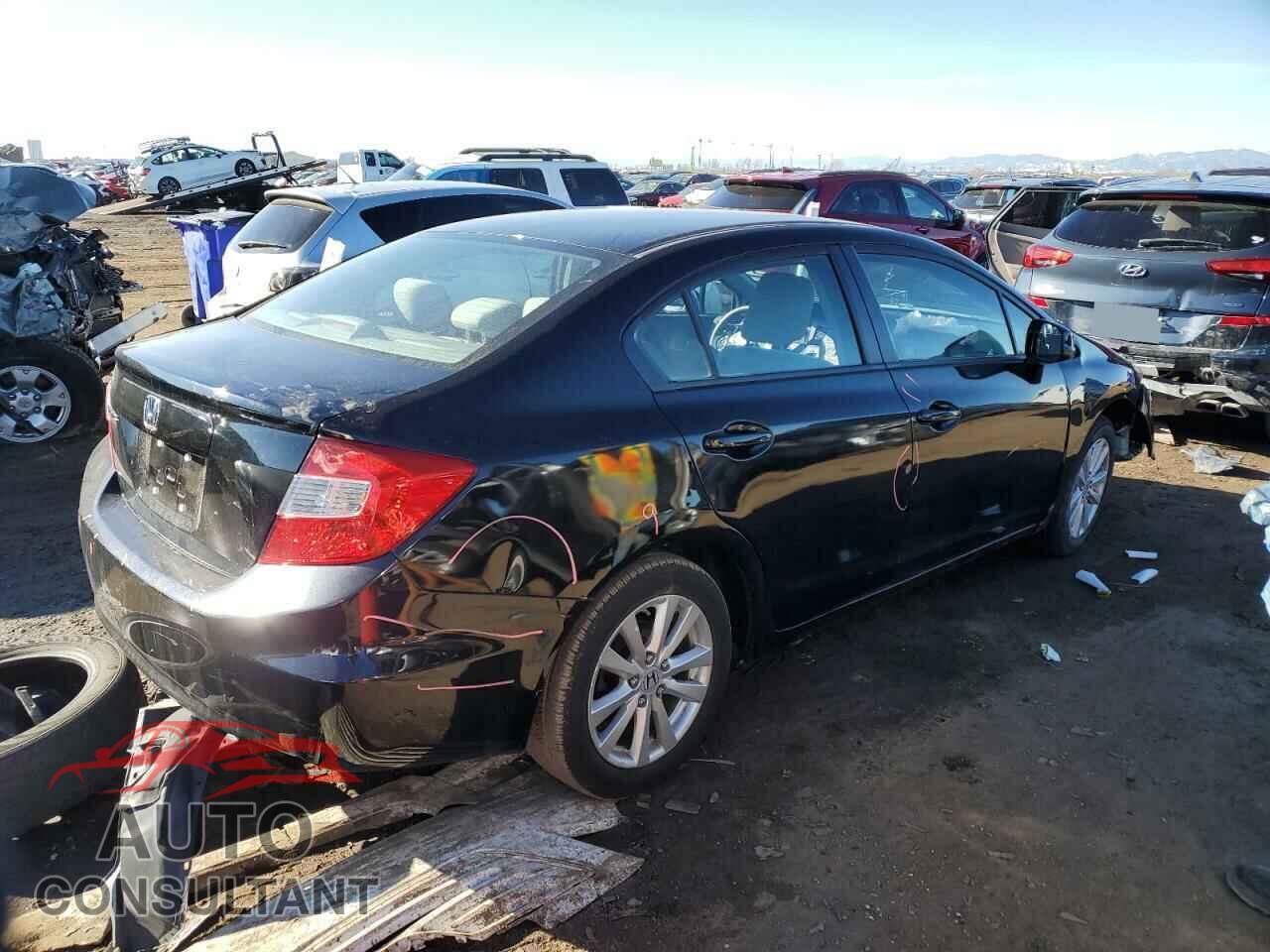 HONDA CIVIC 2012 - 19XFB2F80CE322324