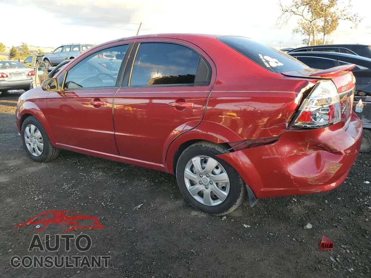 CHEVROLET AVEO 2011 - KL1TG5DE1BB249952