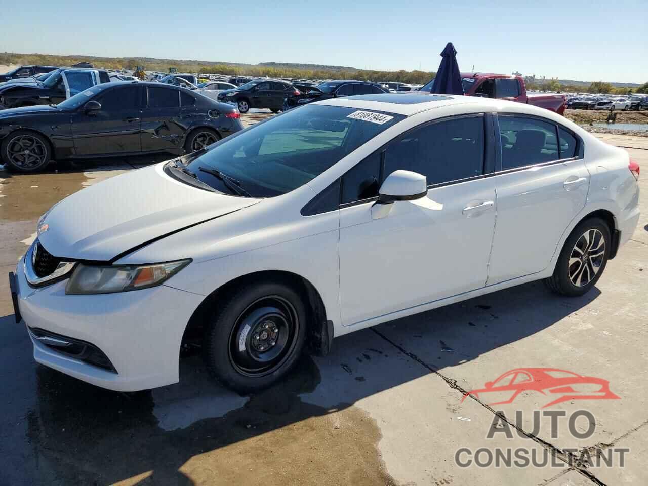 HONDA CIVIC 2013 - 2HGFB2F81DH544071