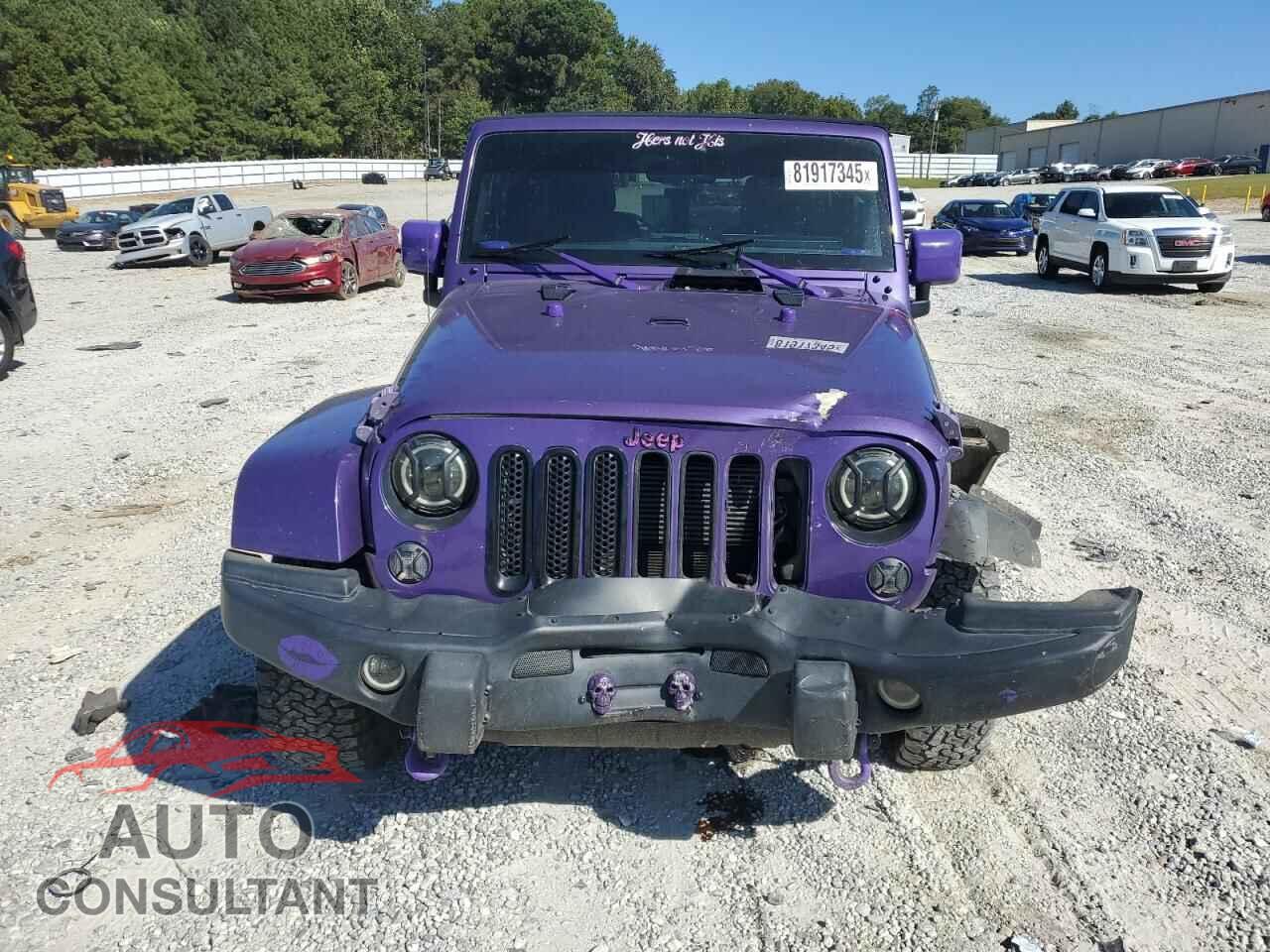 JEEP WRANGLER 2016 - 1C4AJWBG3GL214830