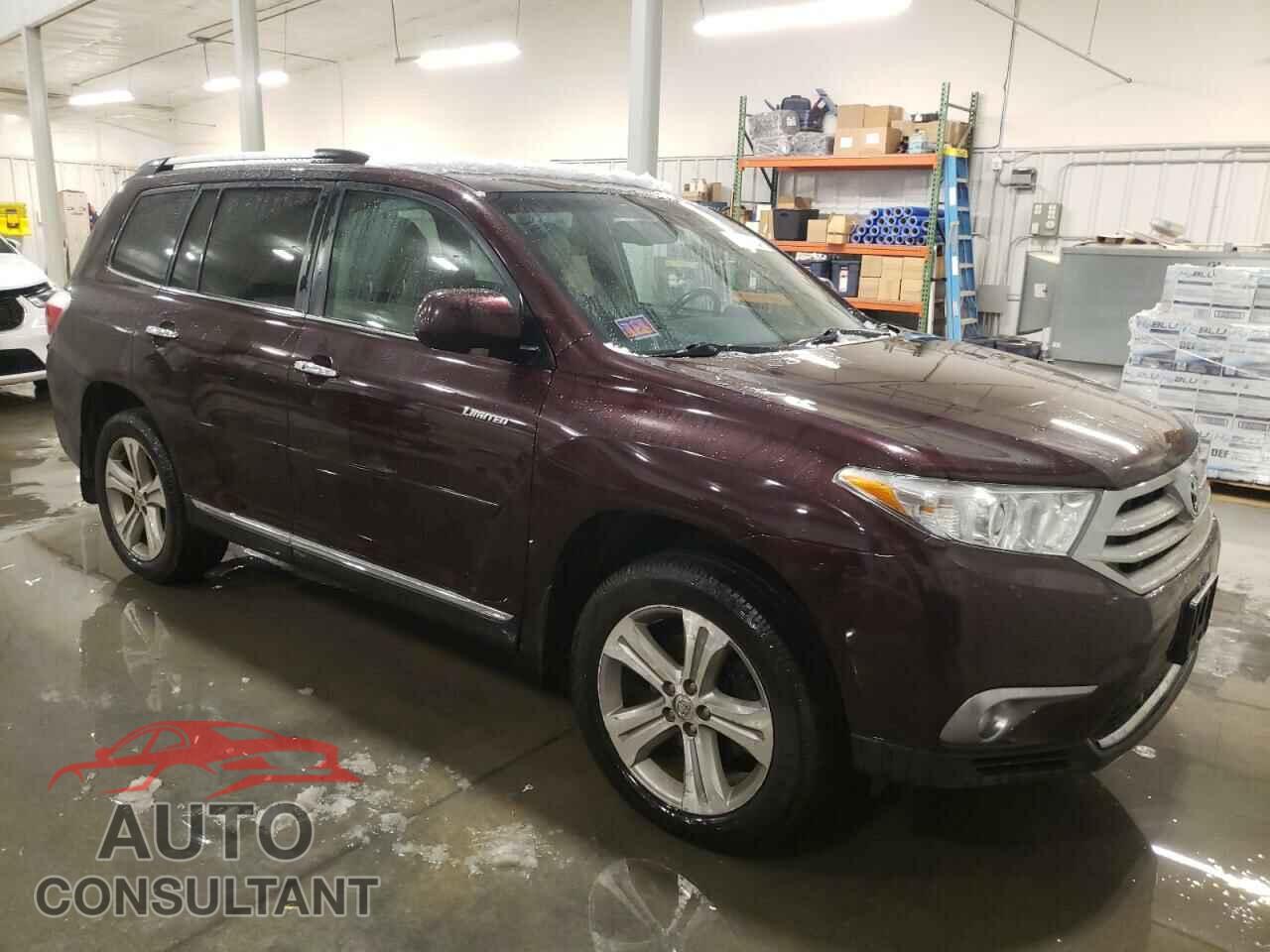 TOYOTA HIGHLANDER 2012 - 5TDDK3EH1CS155508