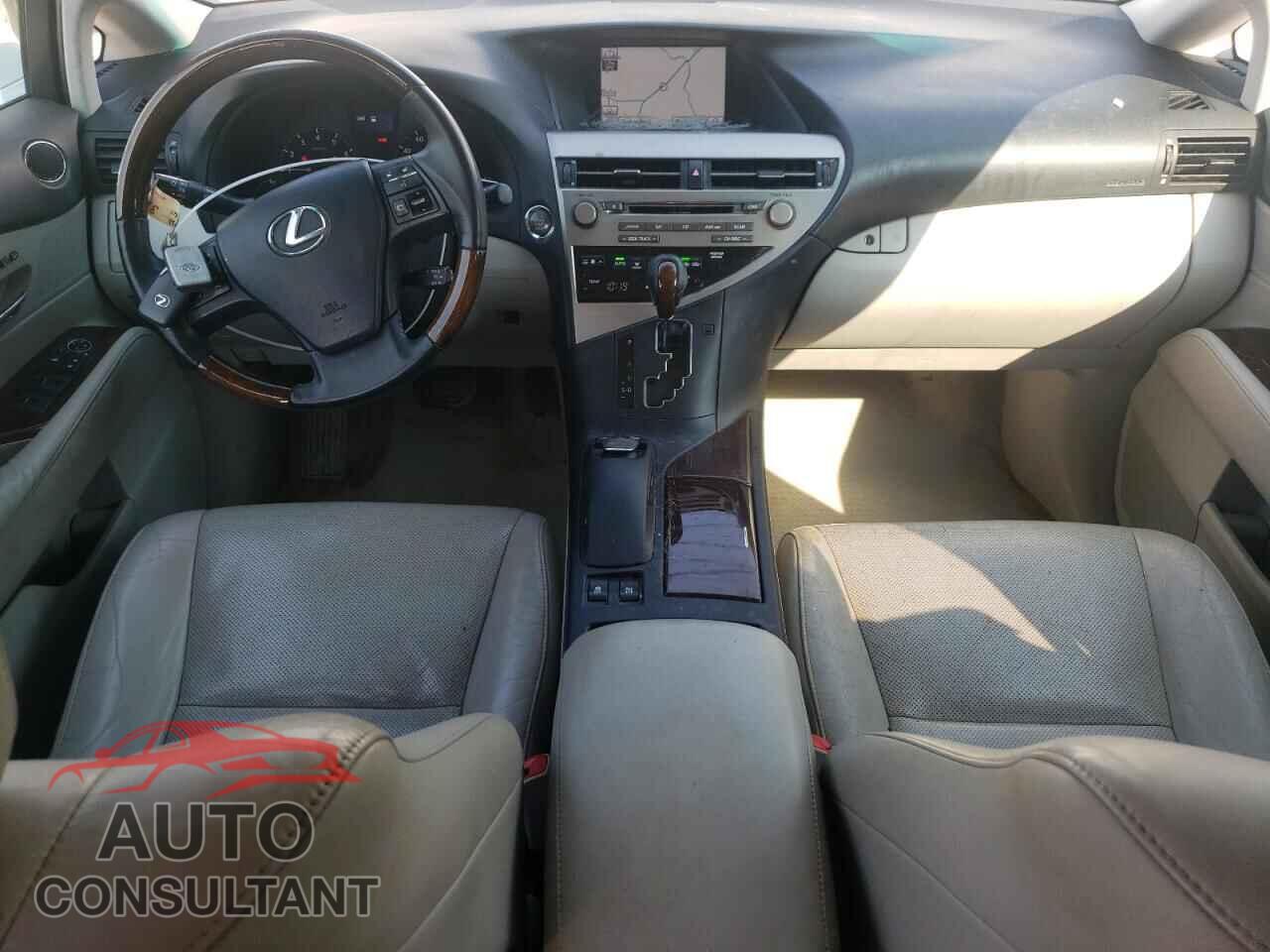 LEXUS RX350 2012 - 2T2BK1BA8CC133299