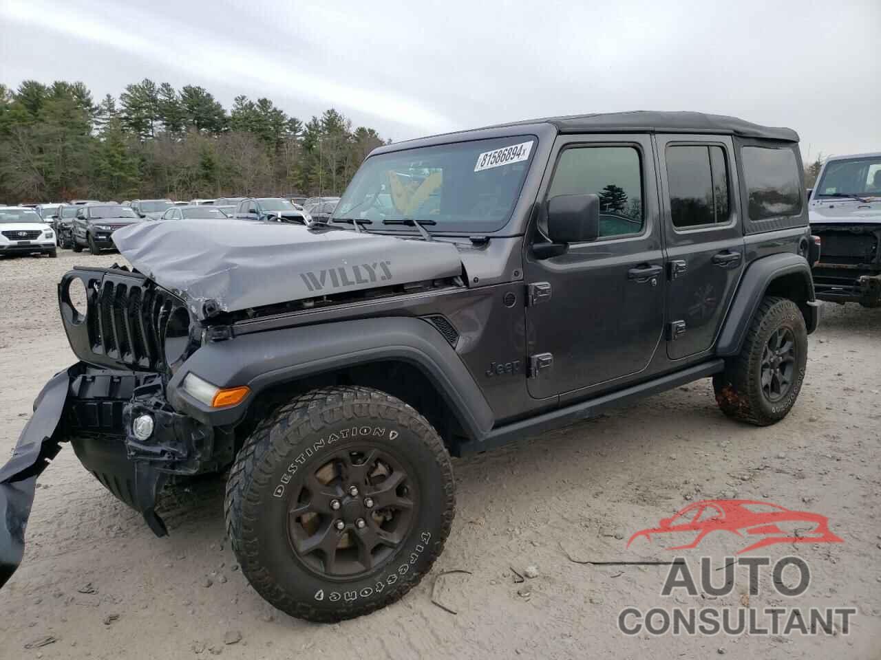 JEEP WRANGLER 2022 - 1C4HJXDG1NW188774