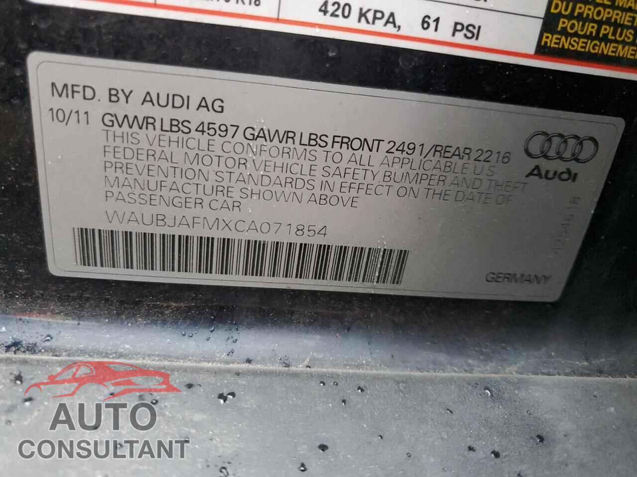 AUDI A3 2012 - WAUBJAFMXCA071854