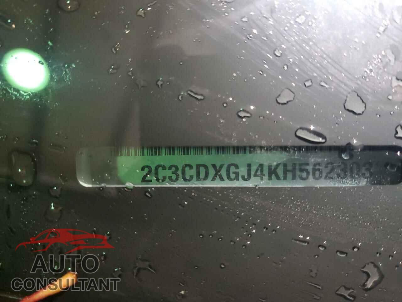 DODGE CHARGER 2019 - 2C3CDXGJ4KH562303