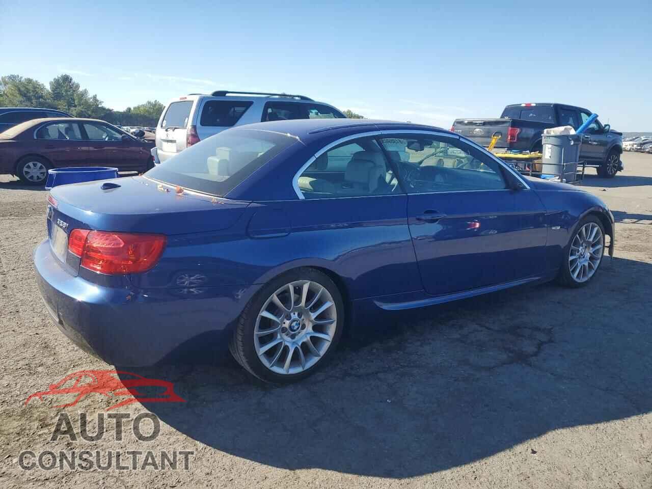 BMW 3 SERIES 2013 - WBADW7C57DE731661