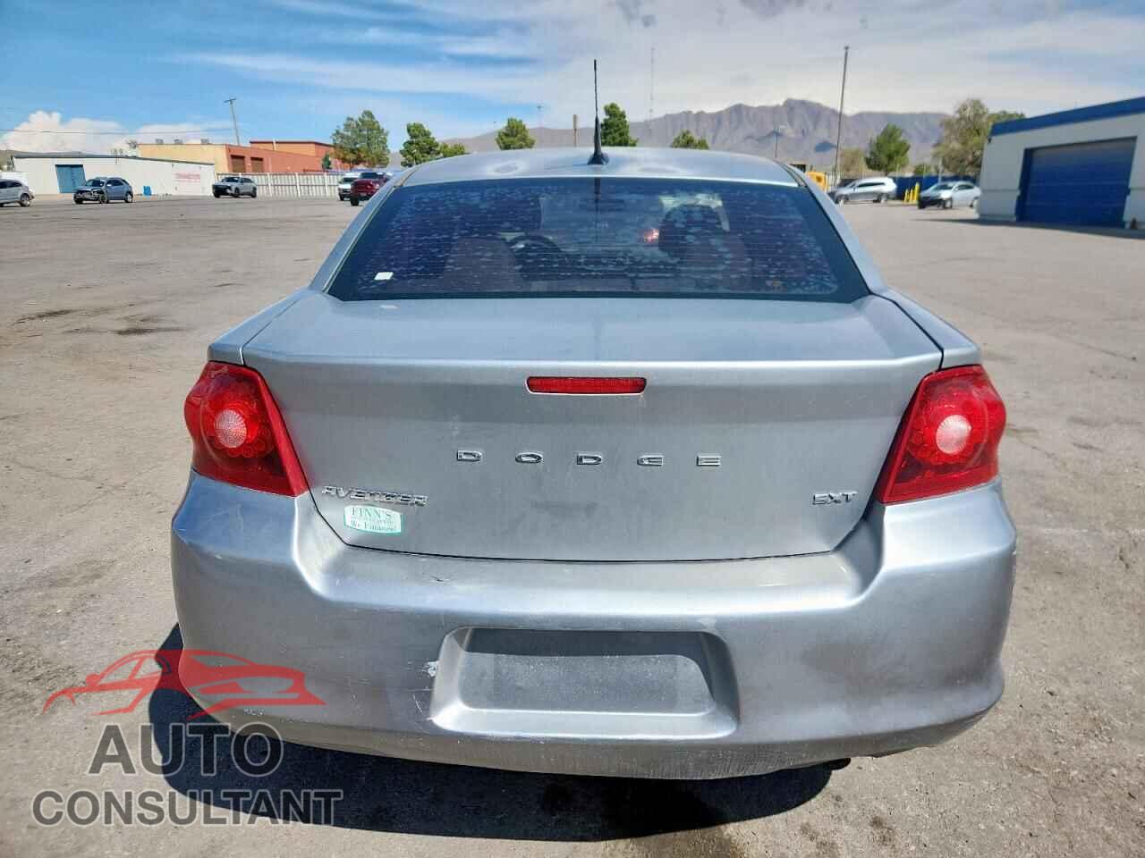 DODGE AVENGER 2013 - 1C3CDZCB6DN661192