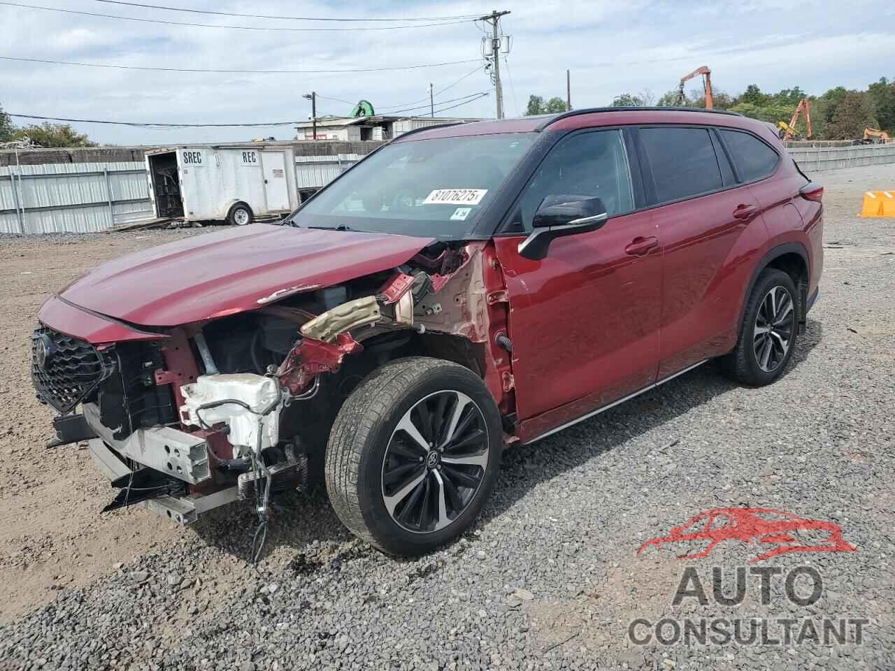 TOYOTA HIGHLANDER 2021 - 5TDLZRBH0MS090764