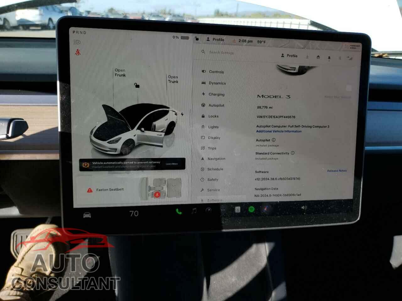 TESLA MODEL 3 2023 - 5YJ3E1EA3PF449576