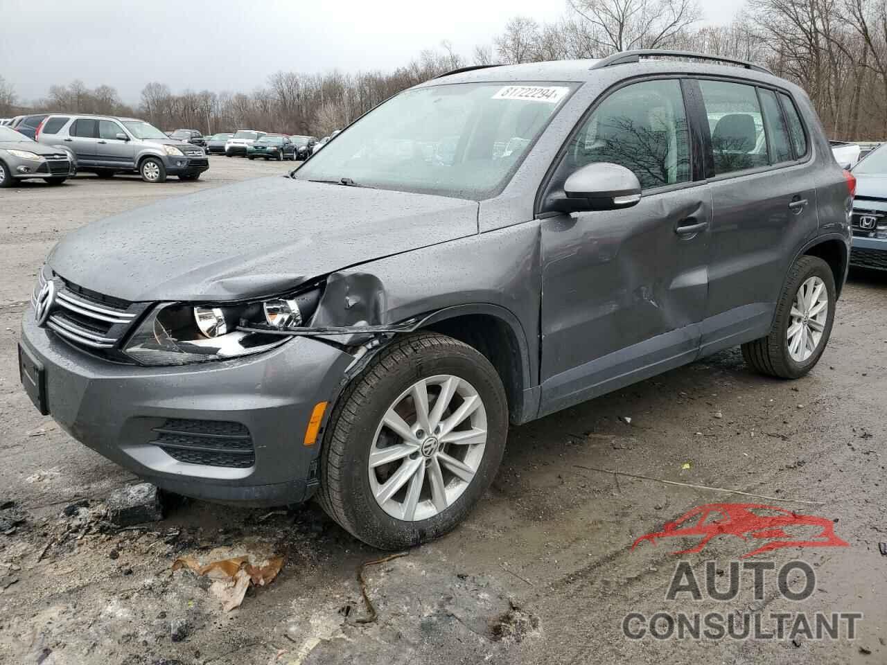 VOLKSWAGEN TIGUAN 2017 - WVGBV7AX5HK045378