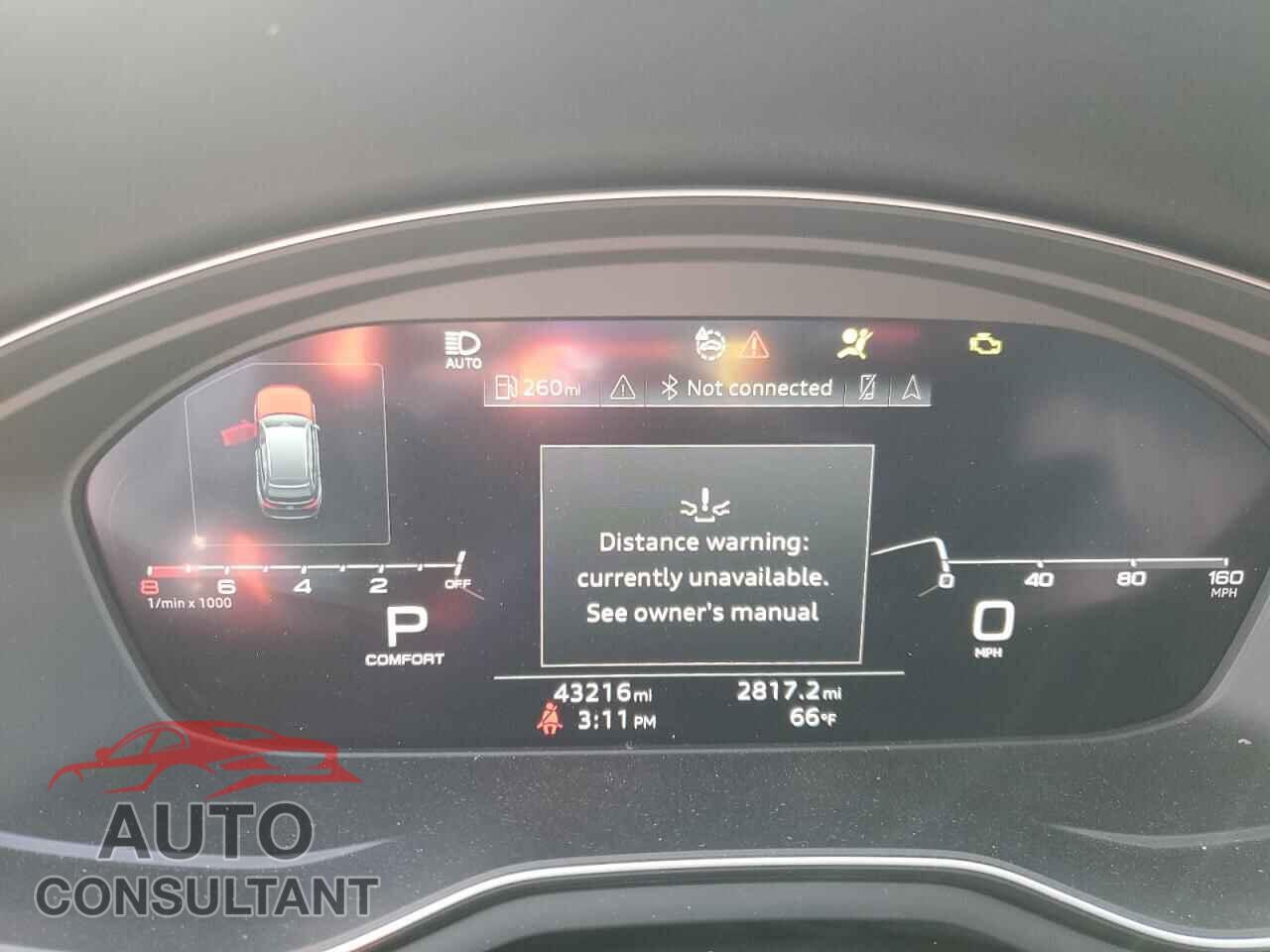 AUDI A4 2020 - WA19NAF4XLA027367
