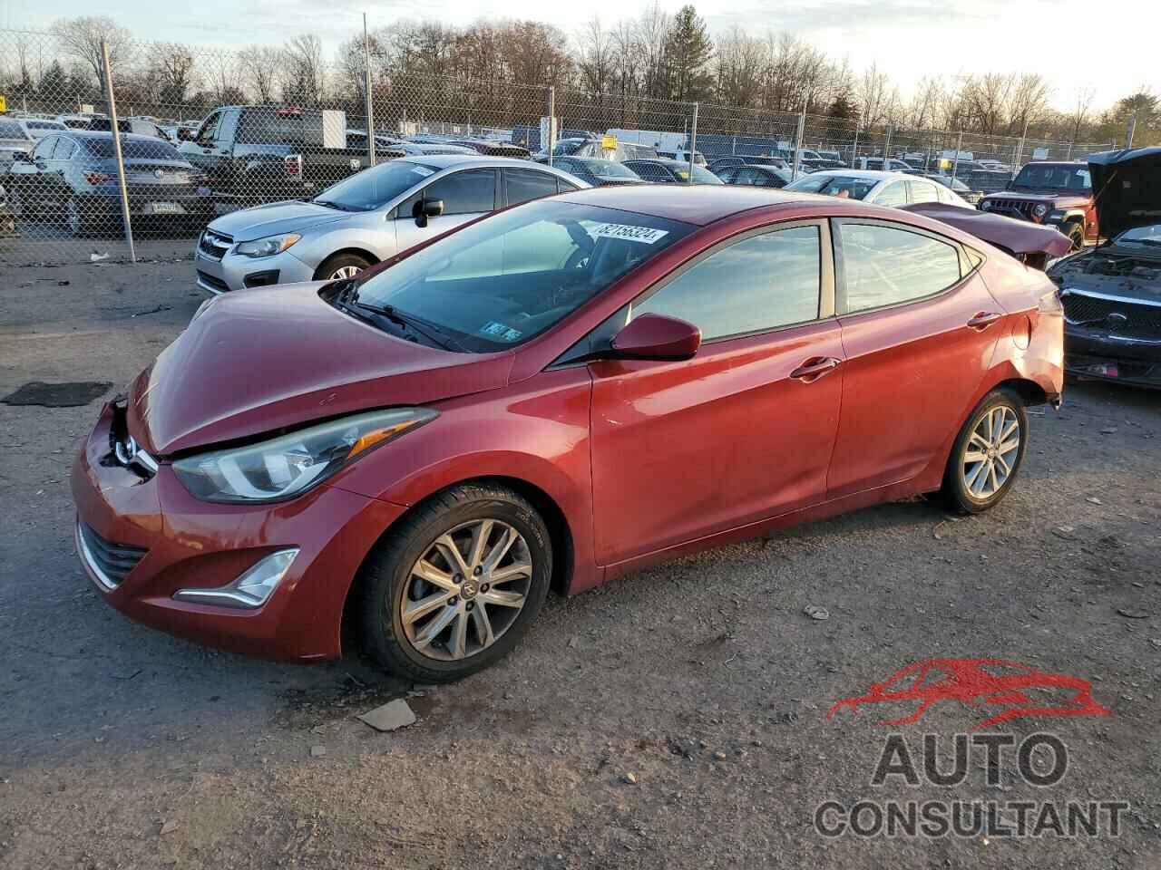 HYUNDAI ELANTRA 2016 - 5NPDH4AE3GH654189