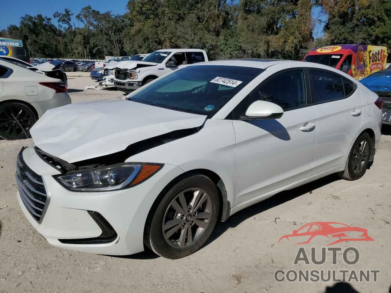 HYUNDAI ELANTRA 2018 - 5NPD84LF6JH378748