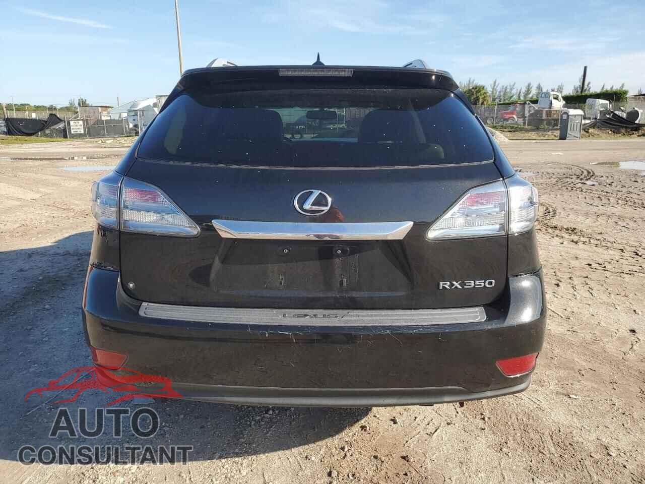 LEXUS RX350 2011 - 2T2BK1BA7BC097734