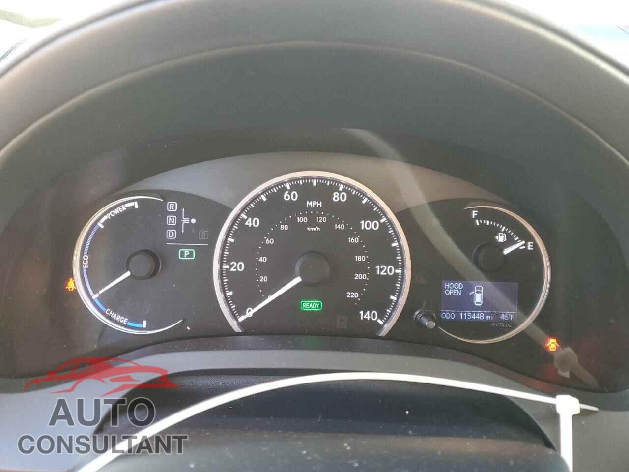 LEXUS CT 200 2013 - JTHKD5BH0D2124467
